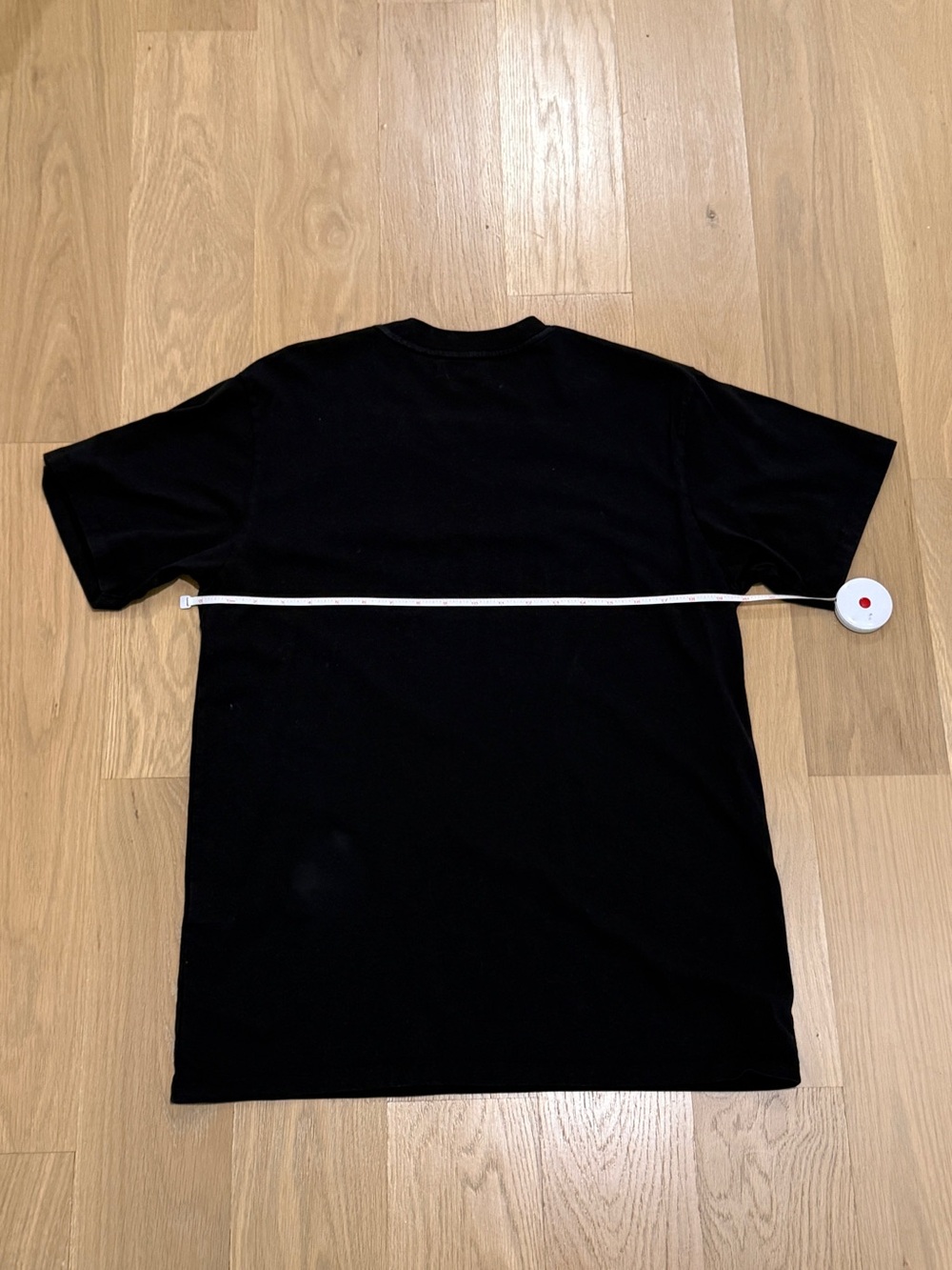 Anine Bing Black Short Sleeve Logo Tee - Picture 2 of 4